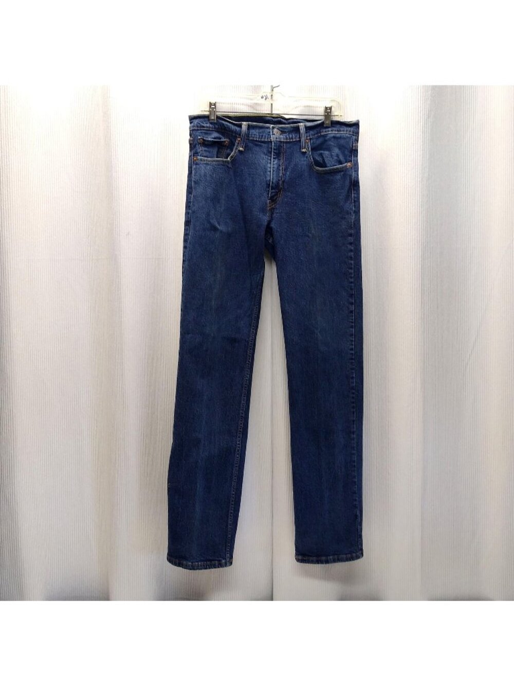 Levi's Men's 514 Straight Fit Jeans Tag: W33 L34 (Actual W32 L32) Blue Denim